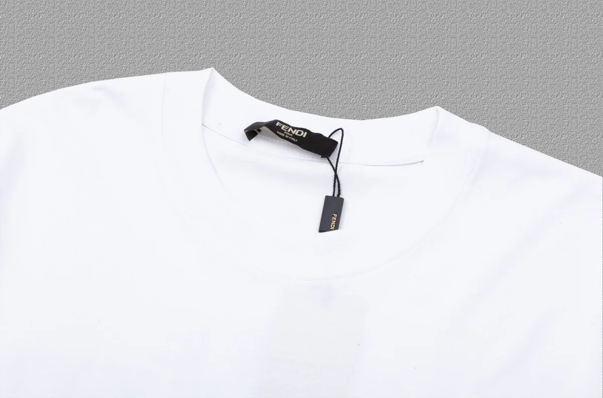 🅿️200 [CH Crow Heart] 2025FW short-sleeved T-shirt, hollow embroidery with arch bridge embroidery, high-end 26s double yarn 300g fabric, heavy fabric, custom stretcher rib, same vat and dye, complete three standards, same style for men and women, color: black, white, size: S M L XL 2XL